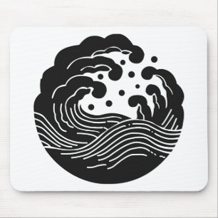 Mousepad Símbolo KAMON Crest da Família Japonesa