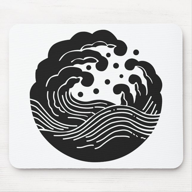 Mousepad Símbolo KAMON Crest da Família Japonesa (Frente)