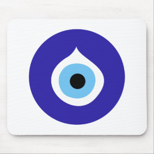 Mousepad Símbolo mau ocular antigo nazar fatima talisman c