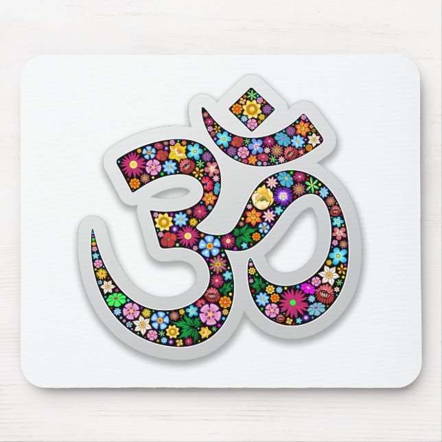 Mousepad Símbolo Om Aum Namaste Yoga (Frente)