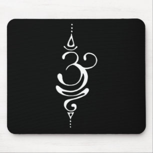 Mousepad Símbolo Sânscrito Antigo Para Respirar Inspiração