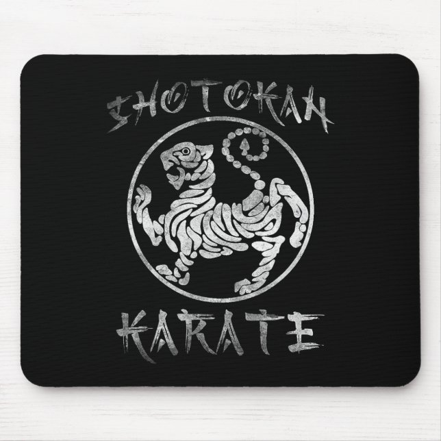 Mousepad Símbolo Shotokan Karate Tiger Dojo Training Kanji  (Frente)