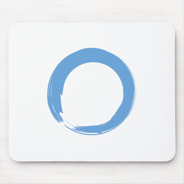 Mousepad Símbolo Sky Blue Zen (Frente)