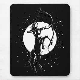 Mousepad Símbolo Zodiac Ilustração - Sagitário