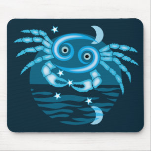 Mousepad Símbolo Zodiac Star - Símbolo do Cancer