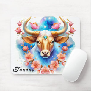 Mousepad Símbolo Zodíaco Cute/Taurus