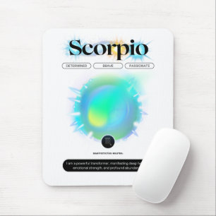 Mousepad Símbolo Zodiano Moderno Ponteiro Ponteiro Elemento