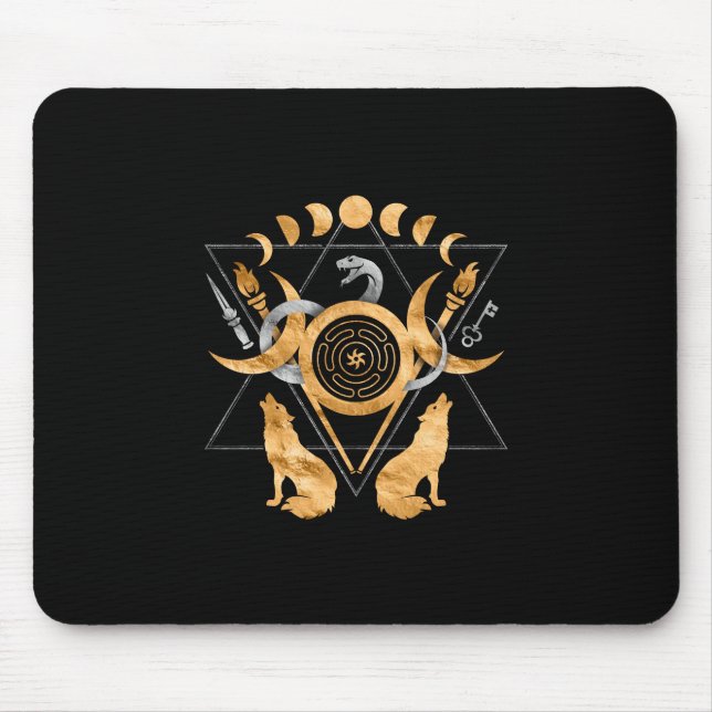 Mousepad Símbolos de Hecate (Frente)