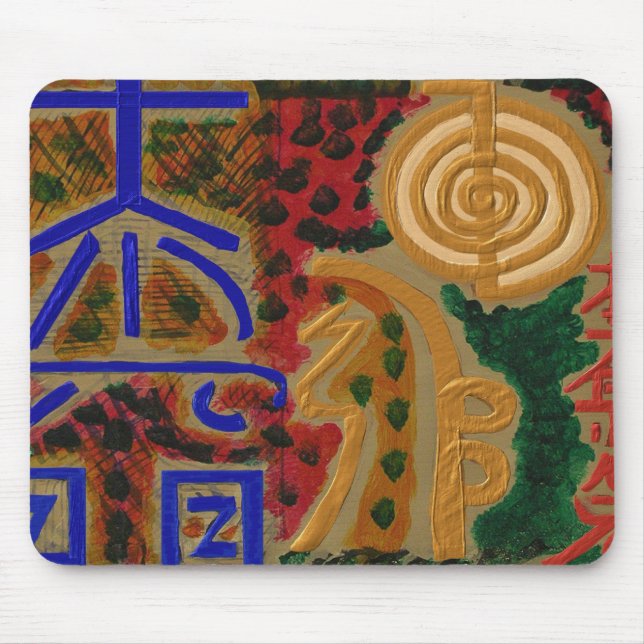Mousepad Símbolos de USUI REIKI (Frente)
