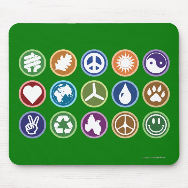 Mousepad Símbolos Eco (Frente)