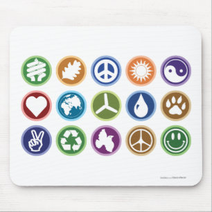 Mousepad Símbolos Eco