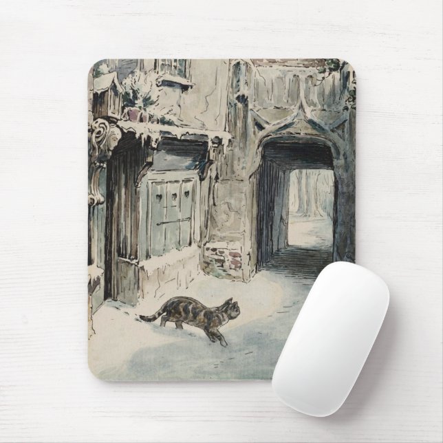 Mousepad Simpkin o Gato sai (por Beatrix Potter) (Com mouse)