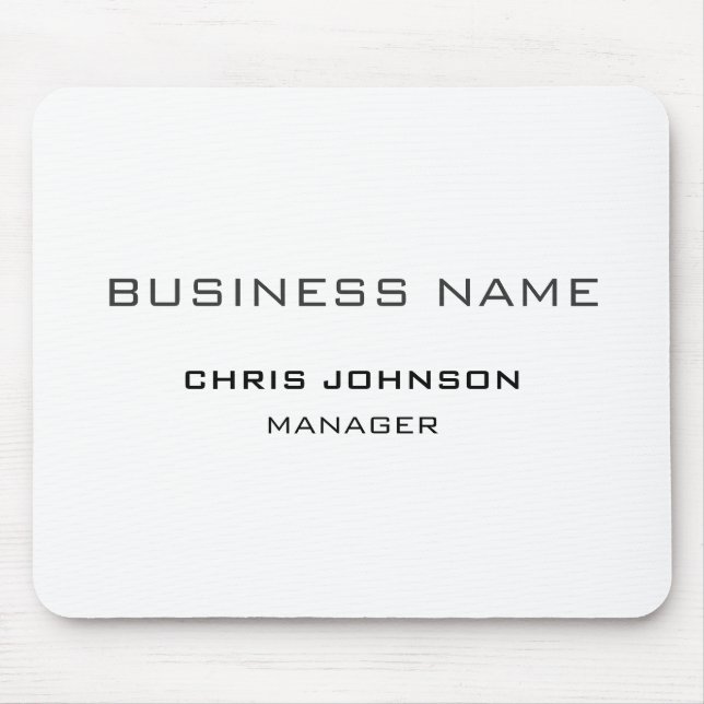 Mousepad Simples e Moderno Profissional (Frente)