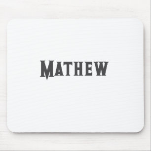 Mousepad simples letra inicial monograma adicionar sua letr