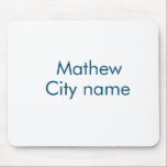 Mousepad simples letra inicial monograma adicionar sua letr<br><div class="desc">design</div>