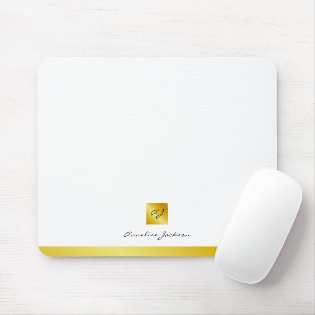 Mousepad Simples Marca Profissional para Negócios (Com mouse)
