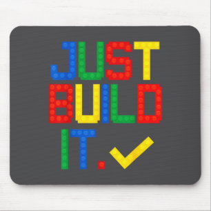 Mousepad Simplesmente Construa Master Builder Blocos de Con