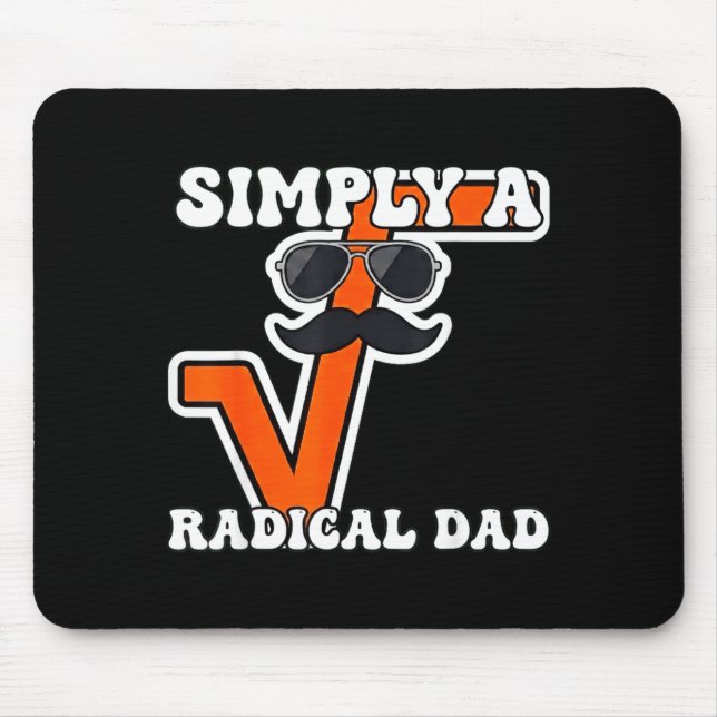 Mousepad Simplesmente um símbolo de matemática de álgebra r (Frente)