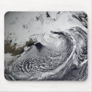 Mousepad Simulação da nuvem de um só dia 3