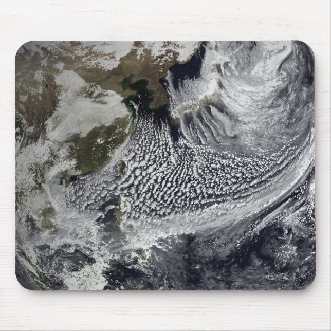 Mousepad Simulação em nuvem de um dia solteiro 4 (Frente)