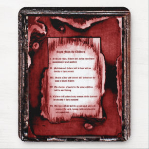 Mousepad Sinais Das Crianças