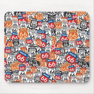 Mousepad Sinais de estrada 66