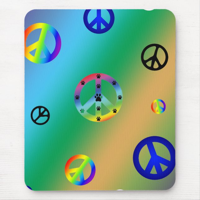 Mousepad Sinais de paz (Frente)