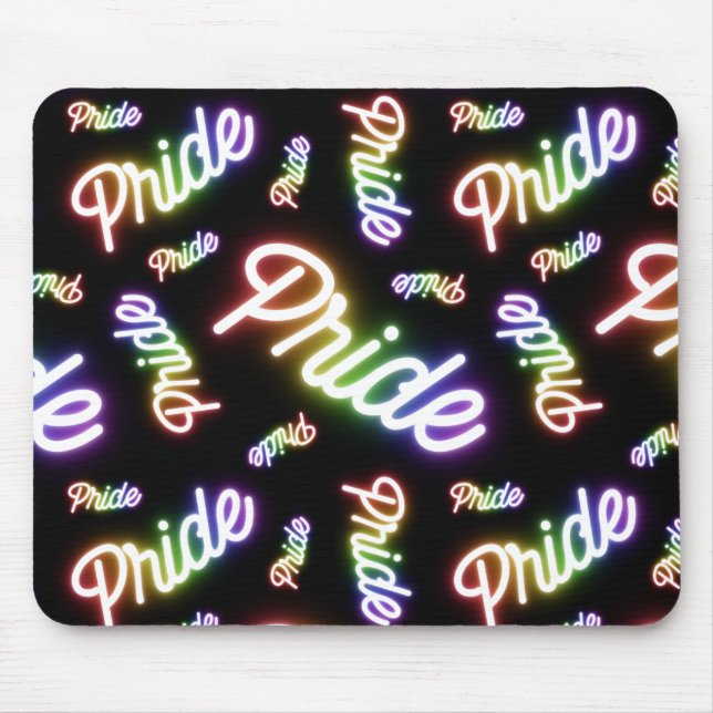 Mousepad Sinais do Orgulho Neon (Frente)