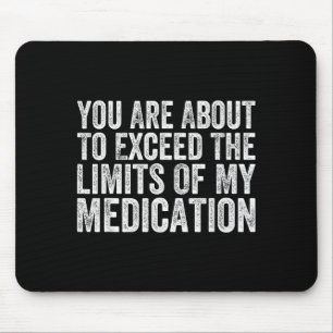 Mousepad Sinais Sarcásticos de Humor Divertido que Fazem as
