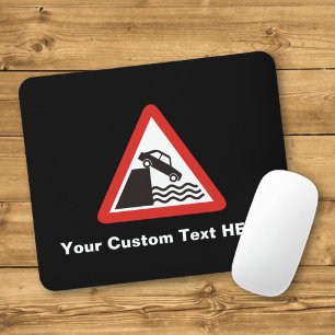 Mousepad Sinal de aviso do Quayside