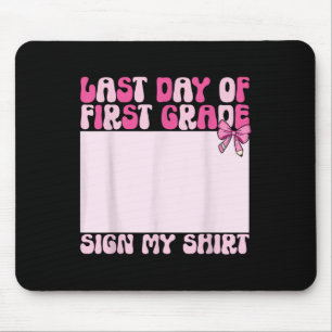 Mousepad Sinal de Coquete Engraçado Último Dia de Aula Prim