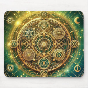 Mousepad Sinal de Fluxo de Riqueza