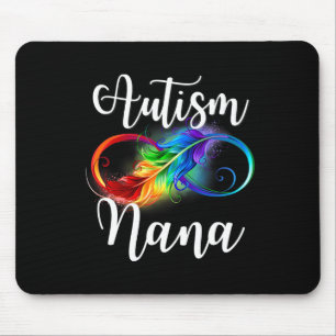 Mousepad Sinal de Infinito do Arco-íris da Neurodiversidade