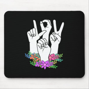 Mousepad Sinal de Mão do Professor ASL