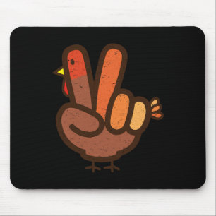 Mousepad Sinal de Paz Não Turco Mão Crianças Obrigados
