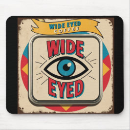 Mousepad Sinal de propaganda de co-metal com café eado larg