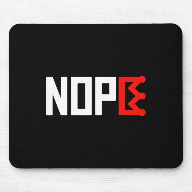 Mousepad Sinal de Protesto Sem Kings Horizontal (Frente)