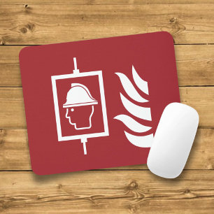 Mousepad Sinal de Segurança dos Bombeiros