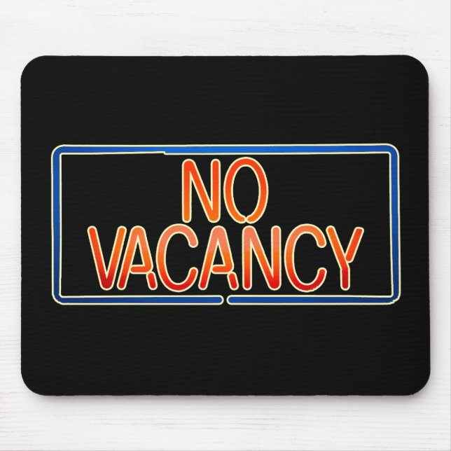 Mousepad Sinal de Sem Vagas Estado de Gravidez e Relacionam (Frente)