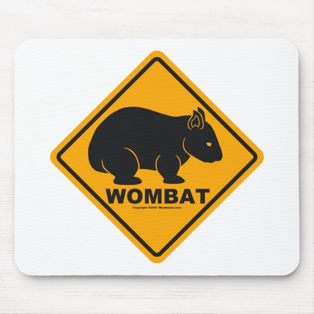 Mousepad Sinal de Wombat (Frente)