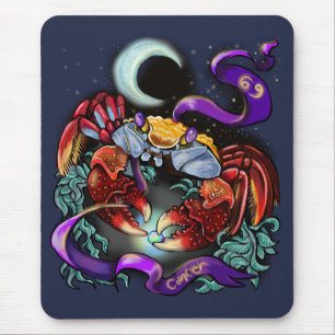 Mousepad Sinal do zodíaco do cancer