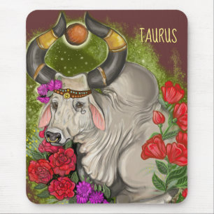 Mousepad Sinal do zodíaco do Taurus