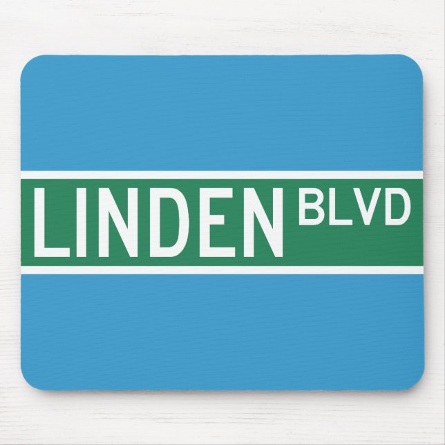 Mousepad Sinal Linden Boulevard (Frente)