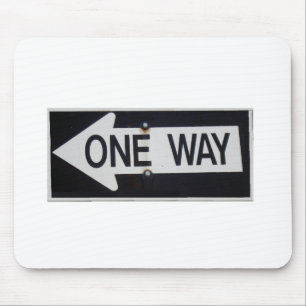 Mousepad Sinal unidirecional