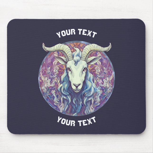 MOUSEPAD SINAL ZODIAC CAPRICORN PERSONALIZADO (Frente)