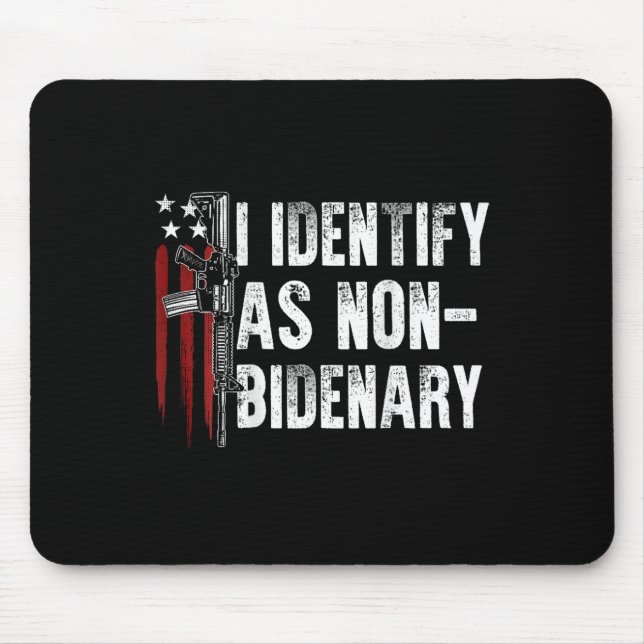 Mousepad Sinalizador Americano I Identificado como Não Idên (Frente)
