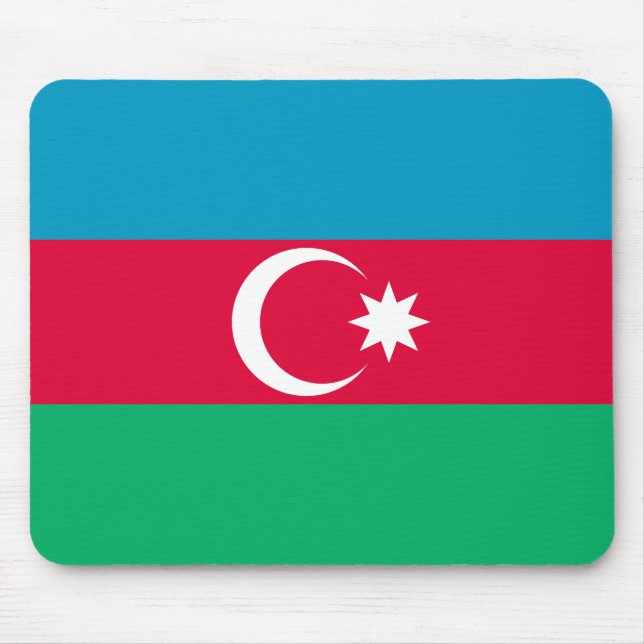 Mousepad Sinalizador Azerbaijão (Frente)
