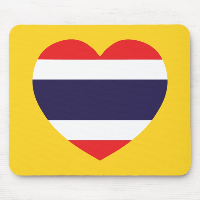 Mousepad Sinalizador Coração da Tailândia (Frente)