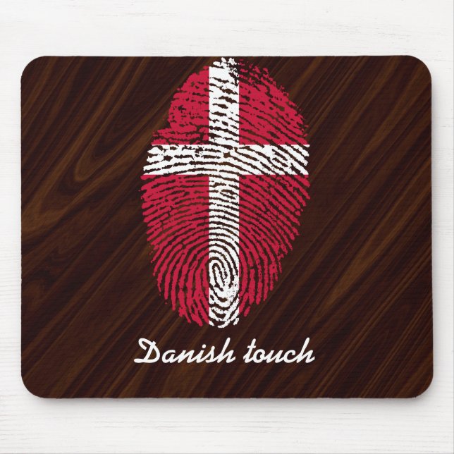 Mousepad Sinalizador de impressões digitais de toque dinama (Frente)