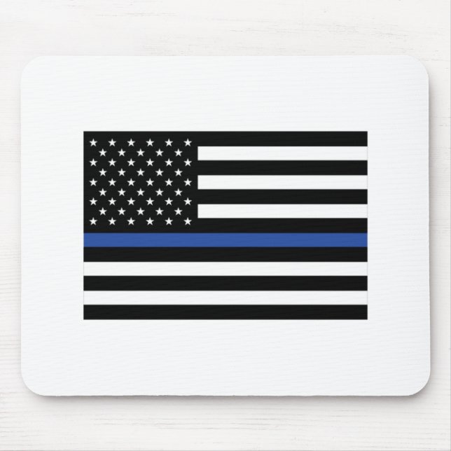 Mousepad Sinalizador de Linha Azul Fino (Frente)